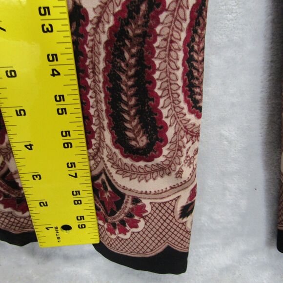 Anthropologie One September Jumpsuit Breezeway Embroidered Boho Small Red Black - Picture 15 of 16